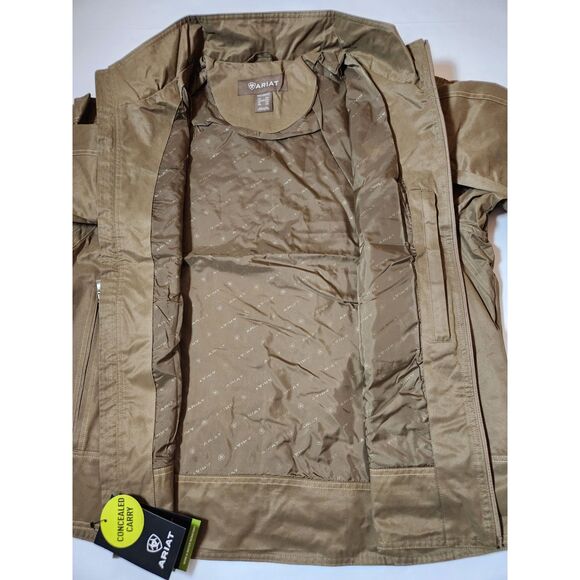 Ariat Grizzly Canvas Jacket XXL – Concealed Carry, Wind & Water Resistant - Picture 9 of 13